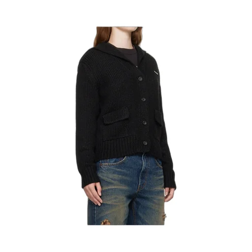 Button Long-Sleeved Sweater