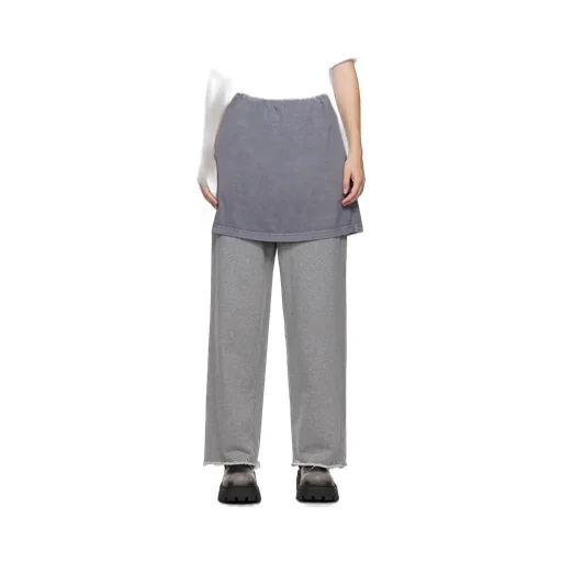 Layered Logo Casual Pants