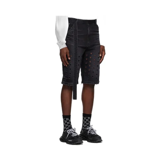 Non-Stretch Denim Shorts
