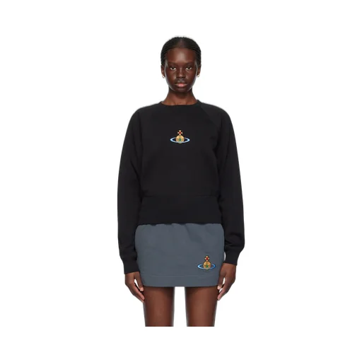 Orb Embroidered Crewneck Sweatshirt