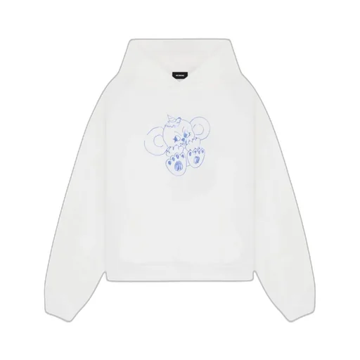Monster Print Cotton Hoodie