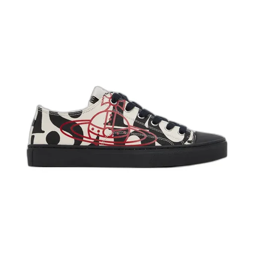 Lace-Up Low-Cut Sneakers
