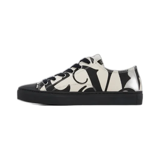 Lace-Up Low-Cut Sneakers