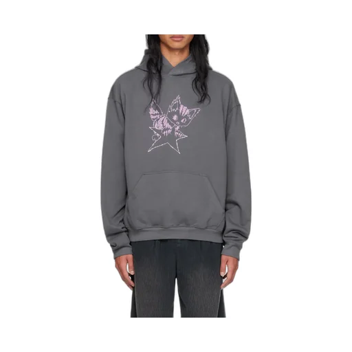 Monster Print Cotton Hoodie