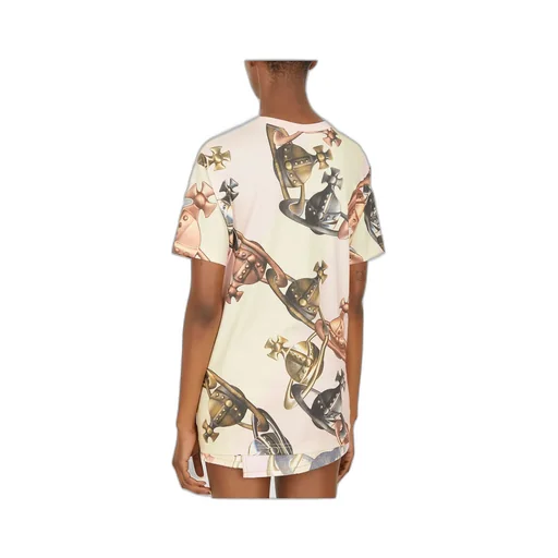 Orb Chain Printed Crewneck T-Shirt
