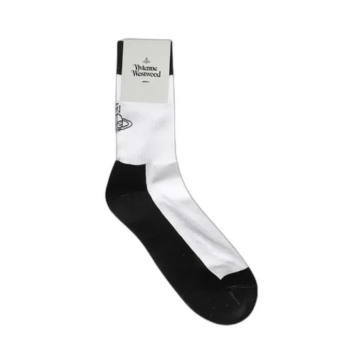 Logo Intarsia-Knit Socks