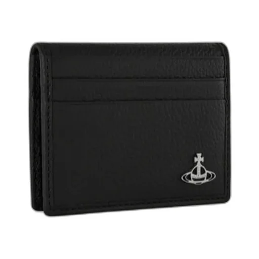 Orb Plaque Grained Cardholder