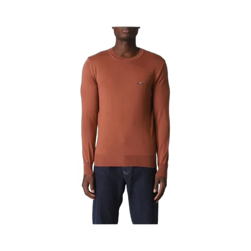 Round Collar Long Sleeve Sweater