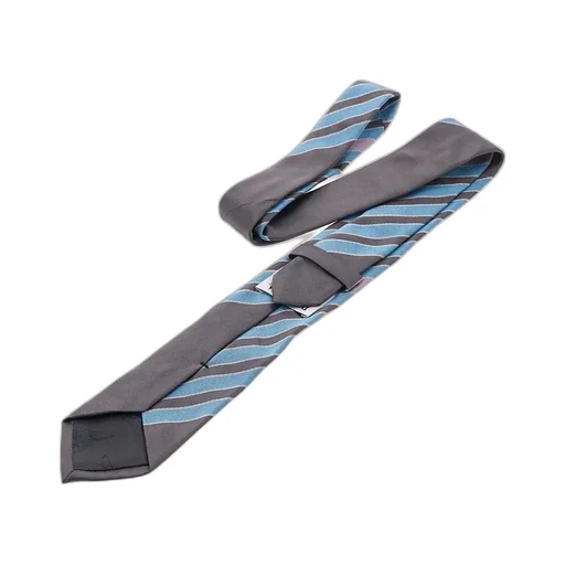 Striped Logo Tie