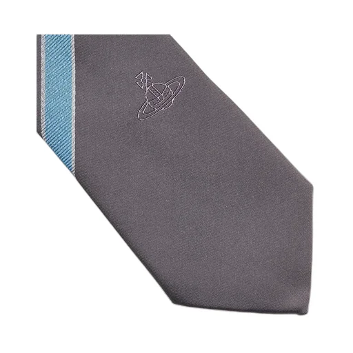 Striped Logo Tie
