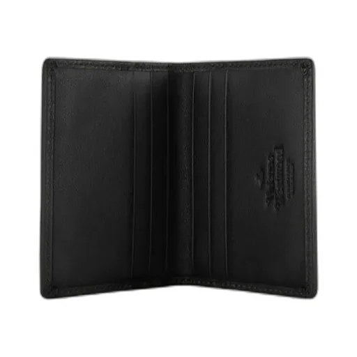 Orb Plaque Grained Cardholder
