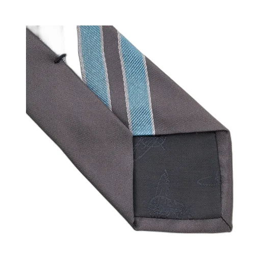 Striped Logo Tie