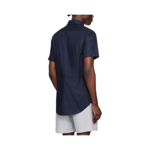 Orb Embroidered Short-Sleeved Shirt