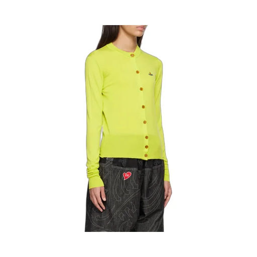 Orb Embroidered Knitted Cardigan