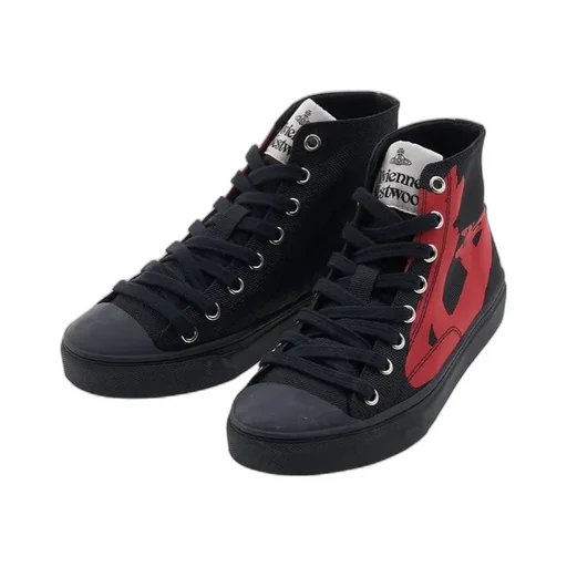 Logo-Print High-Top Sneakers