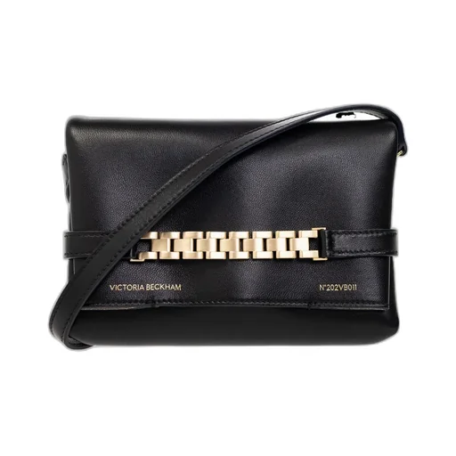Logo-Printed Foldover Top Crossbody Bag