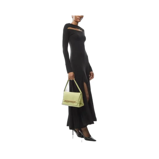 Long-Sleeved Hollow Dress
