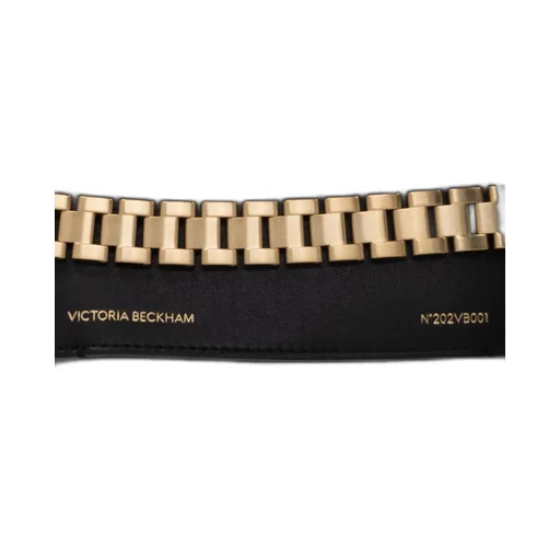 Chain-Detailed Foldover Top Shoulder Bag