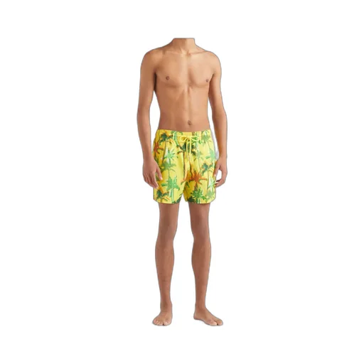 Elastic Waist Swim Trunks
