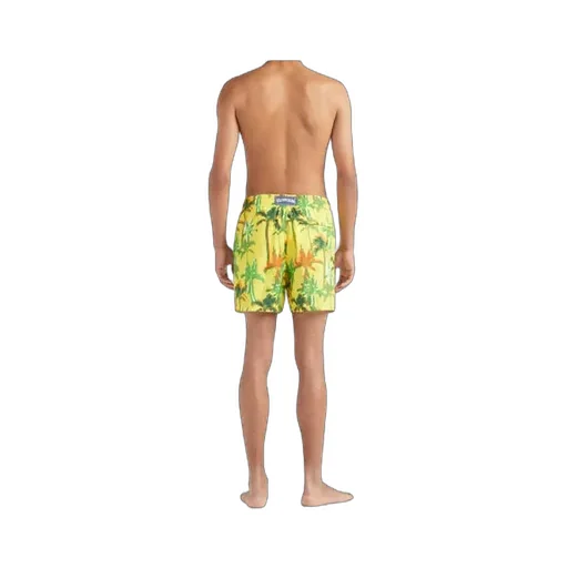Elastic Waist Swim Trunks