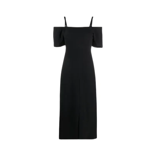 Off-Shoulder Midi Dress