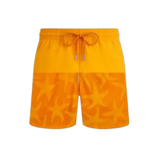 Patterned Swimming Trunks