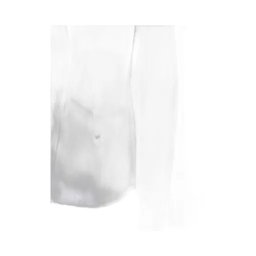 Logo Embroidered Long-Sleeved Shirt