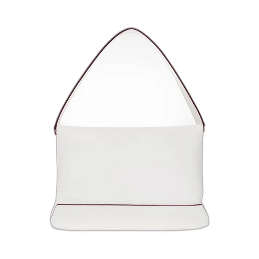 Chain-Detailed Foldover Top Shoulder Bag