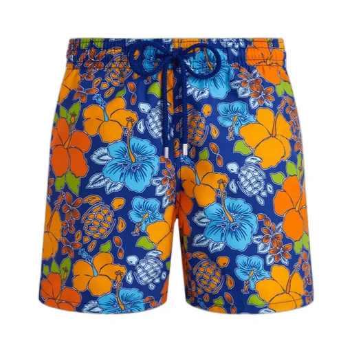 Patterned Swimming Trunks