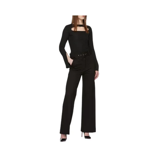 Cut-Out Detail Long-Sleeve Top