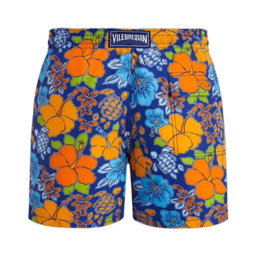 Patterned Swimming Trunks
