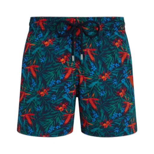 Wide-Leg Swimming Trunks