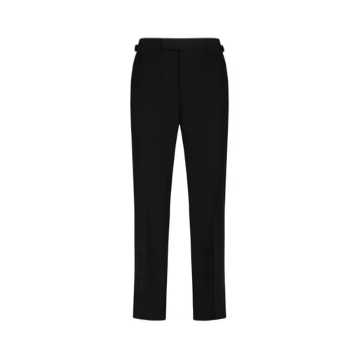 Straight-Leg Tailored Trousers