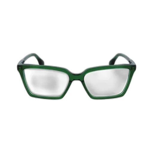 Flared Rectangular Glasses