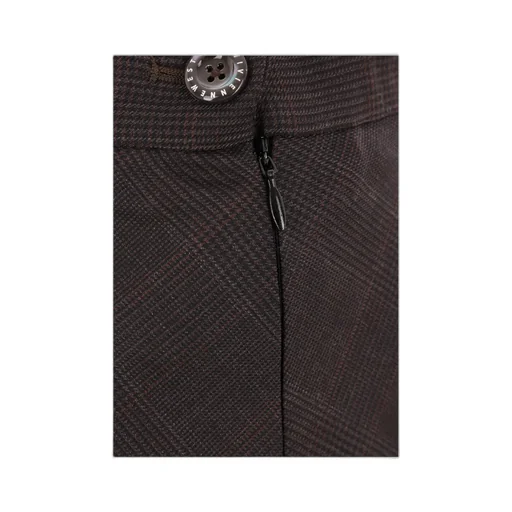 Side Panther Gathered Skirt