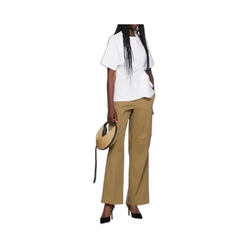 Belt-Loop Casual Pants