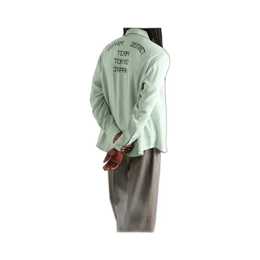 Embroidered Snap-Button Shirt