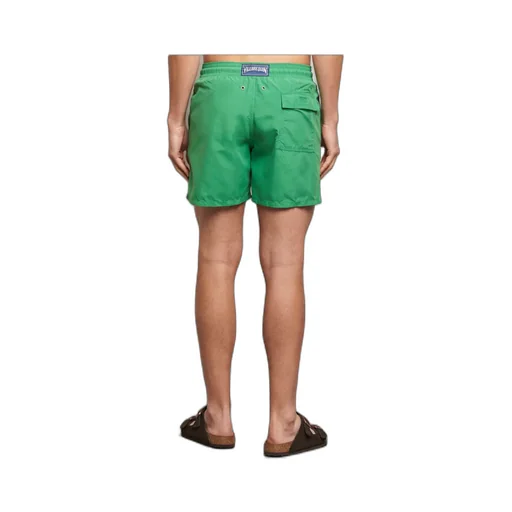 Elastic Waist Swimming Trunks