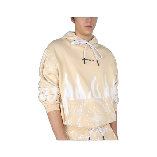 Printed Drawstring Hoodie
