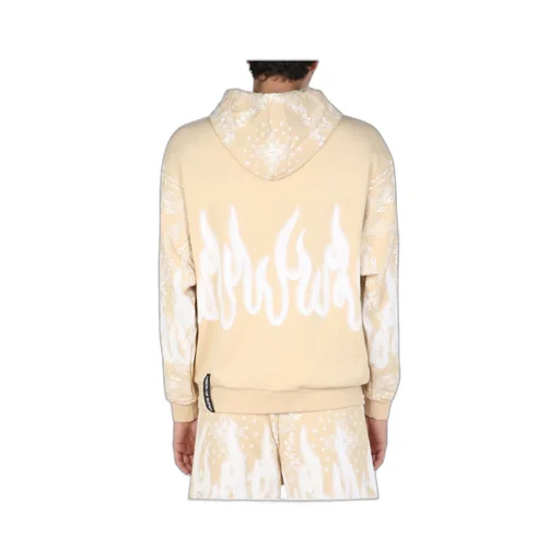 Printed Drawstring Hoodie