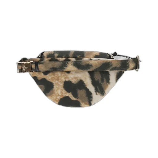 Graphic Printed Zipped Belt Bag