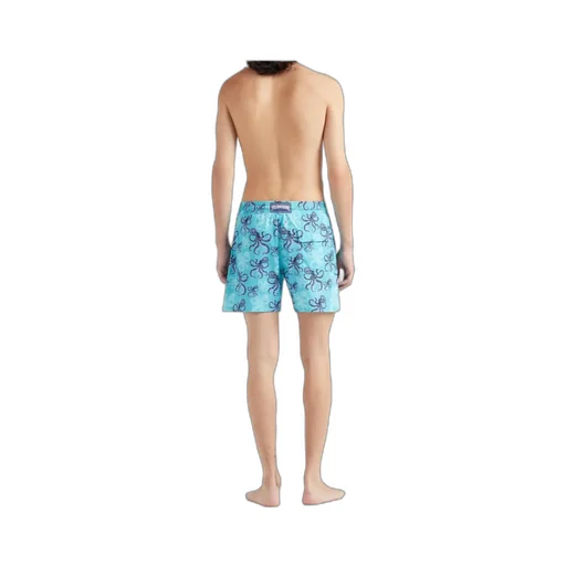 Octopus-Print Swim Shorts