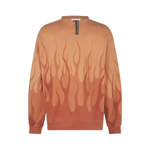 Flame-Printed Sweatshirt