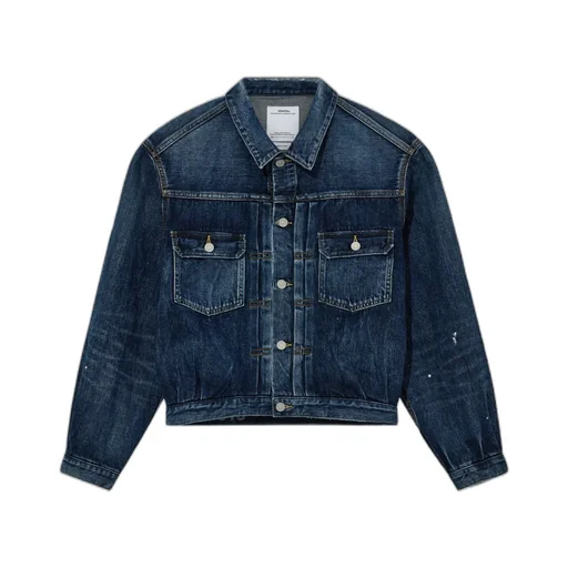 Long-Sleeved Denim Jacket