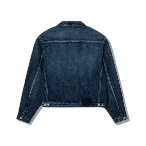 Long-Sleeved Denim Jacket
