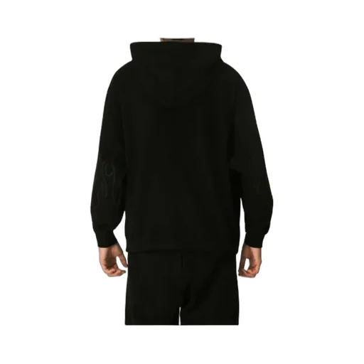 Hoodie With Red Flames