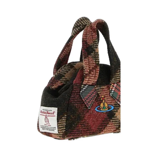 Logo Embroidered Mini Handbag