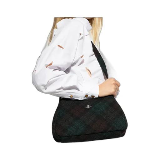 Logo Plaque Shoulder Bag