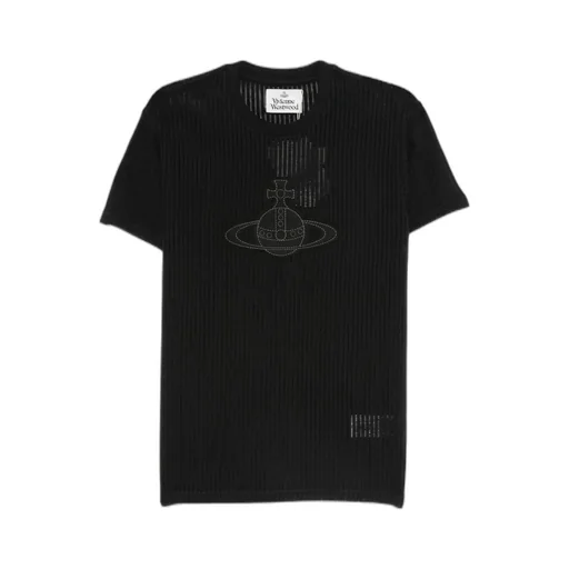 Orb-Embellished Ribbed T-Shirt