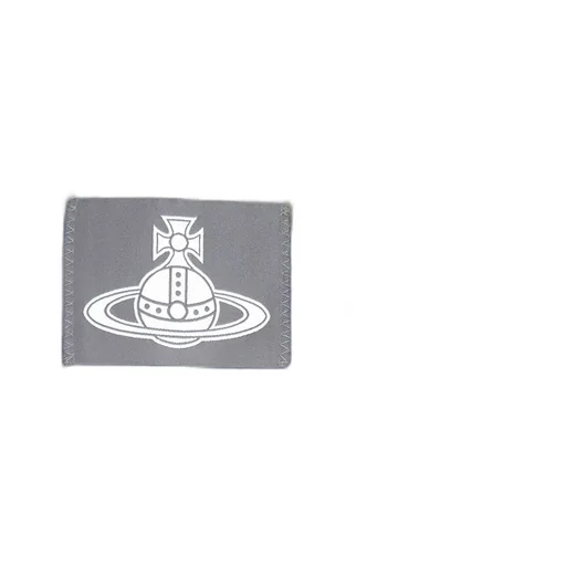 Logo Patch Fringed Scarf